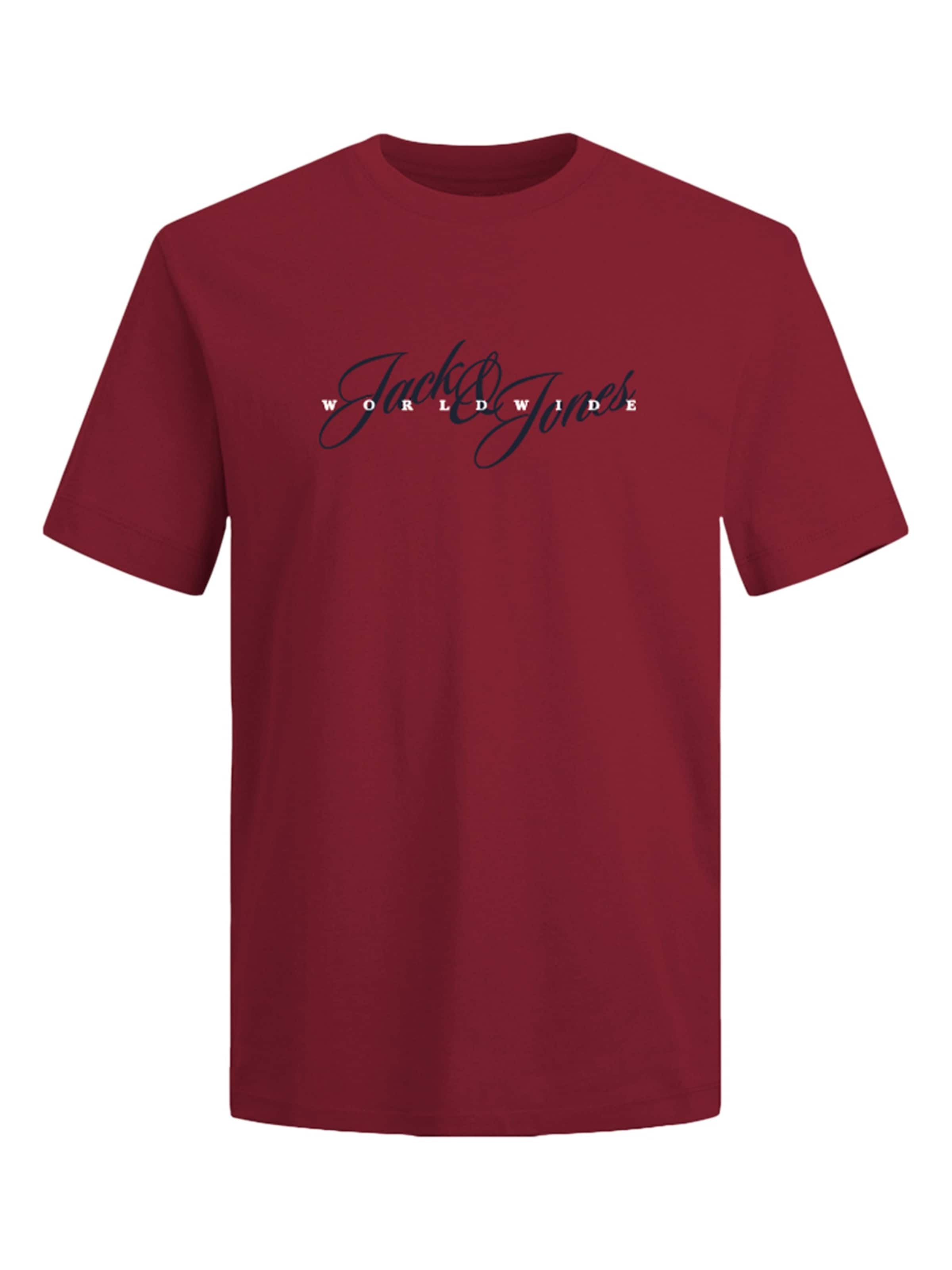 Maglietta 'Inwood' in L JACK & JONES di colore rosso, Visualizzazione prodotti