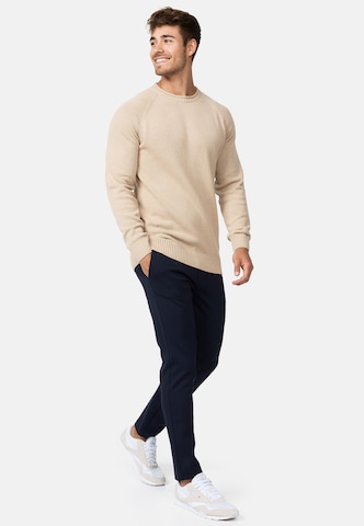 INDICODE JEANS Sweater 'Massum' in Beige