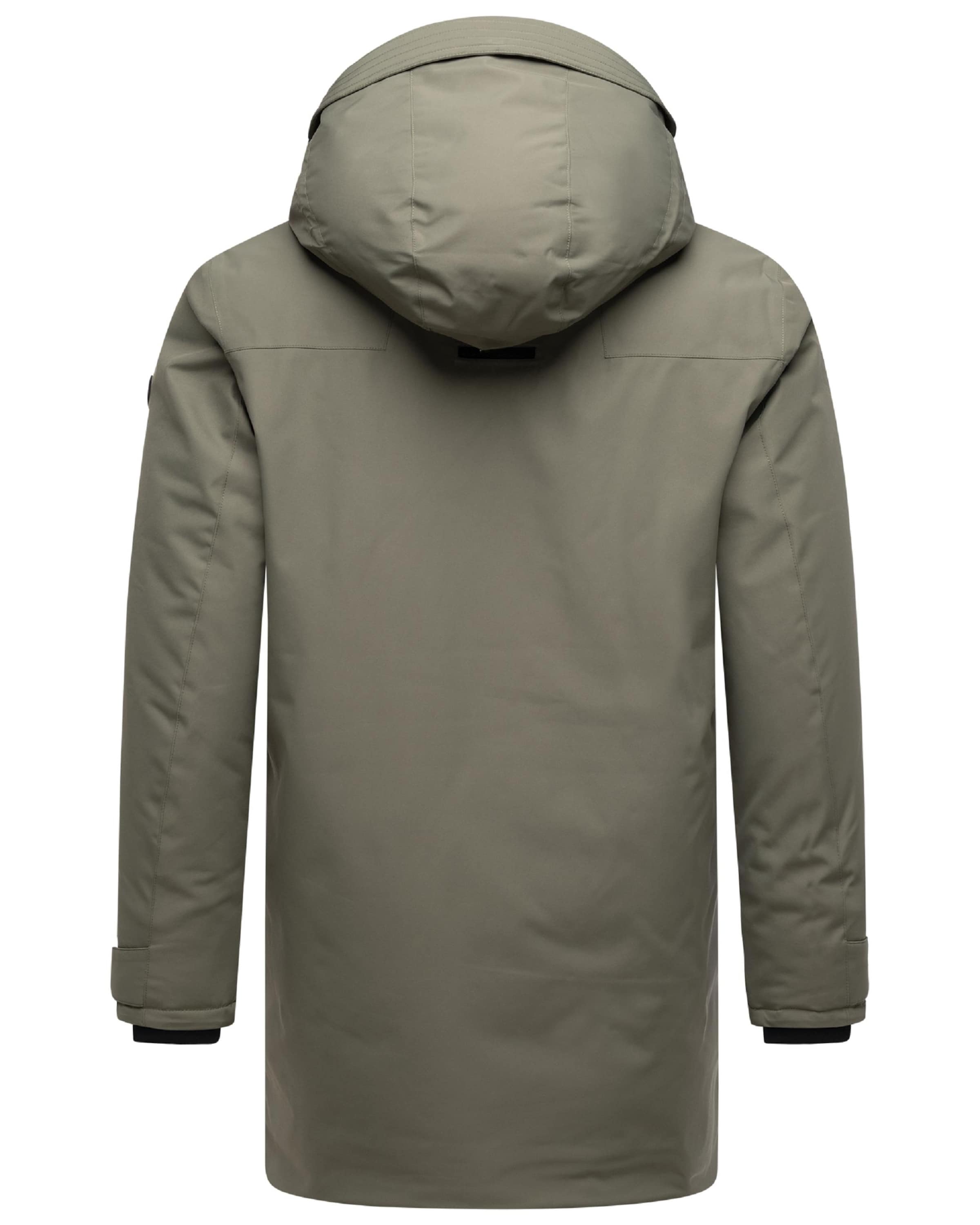 STONE HARBOUR Wintermantel 'Netaan XX' in Grün