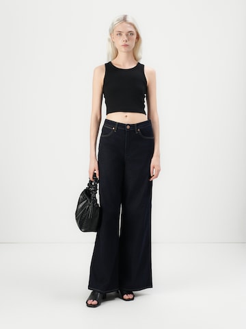 Wide leg Jeans 'CANYON' di WRANGLER in blu
