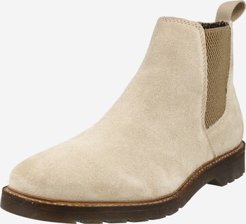 bugatti Chelsea Boots 'Zeli' in Beige: front