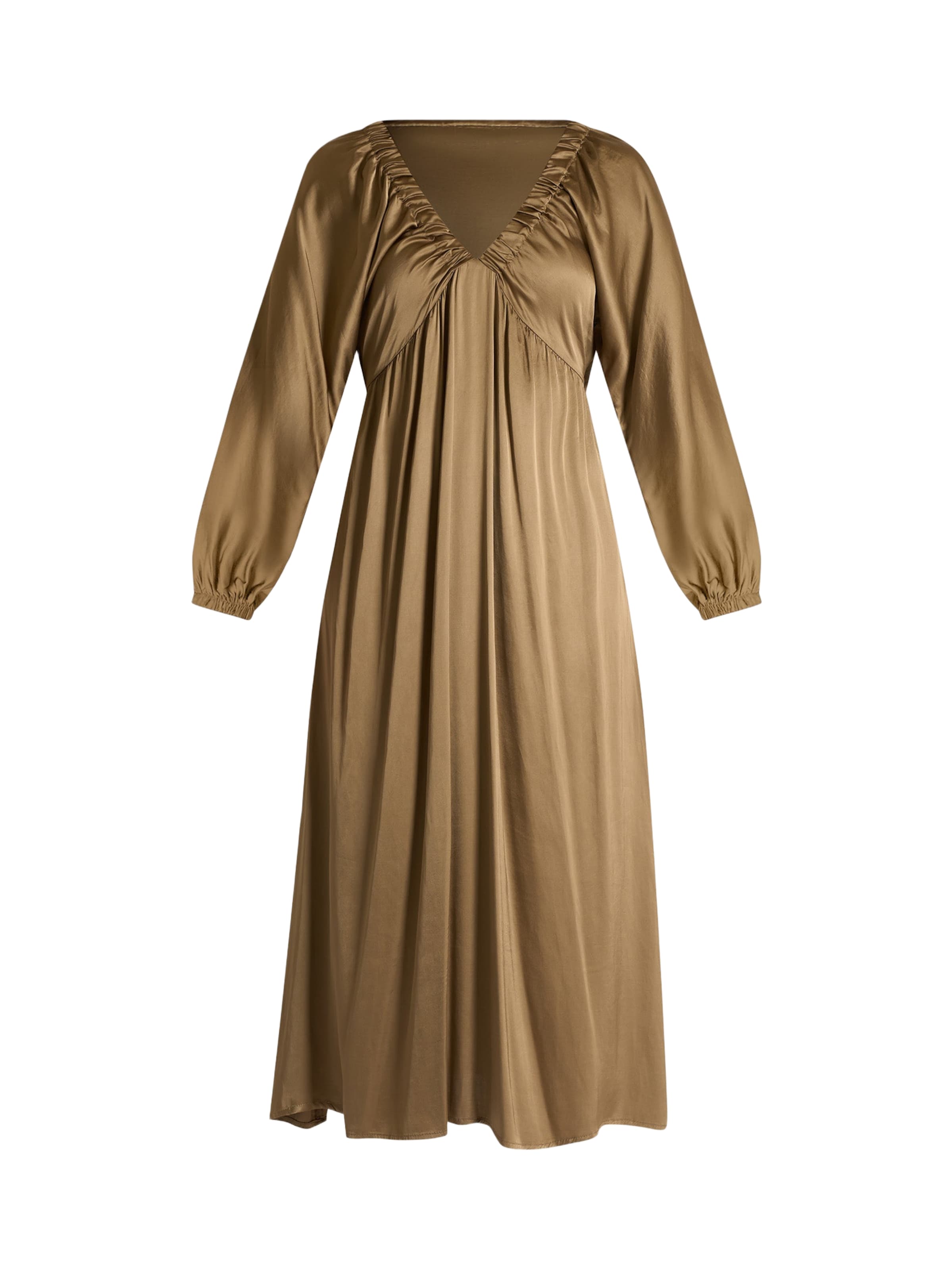 Dixie Dress in Green: front