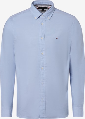 Coupe regular Chemise TOMMY HILFIGER en bleu : devant