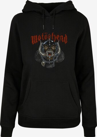Merchcode Sweatshirt 'Motorhead' in Black: front