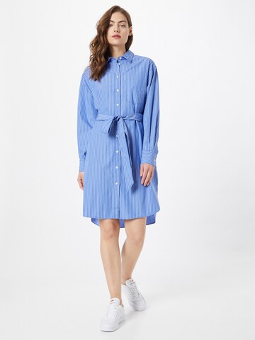 GAP Blousejurk in Blauw: voorkant