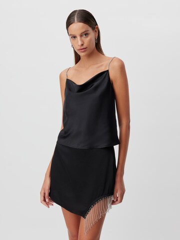 LeGer by Lena Gercke - Top 'Susanne' en negro: frente