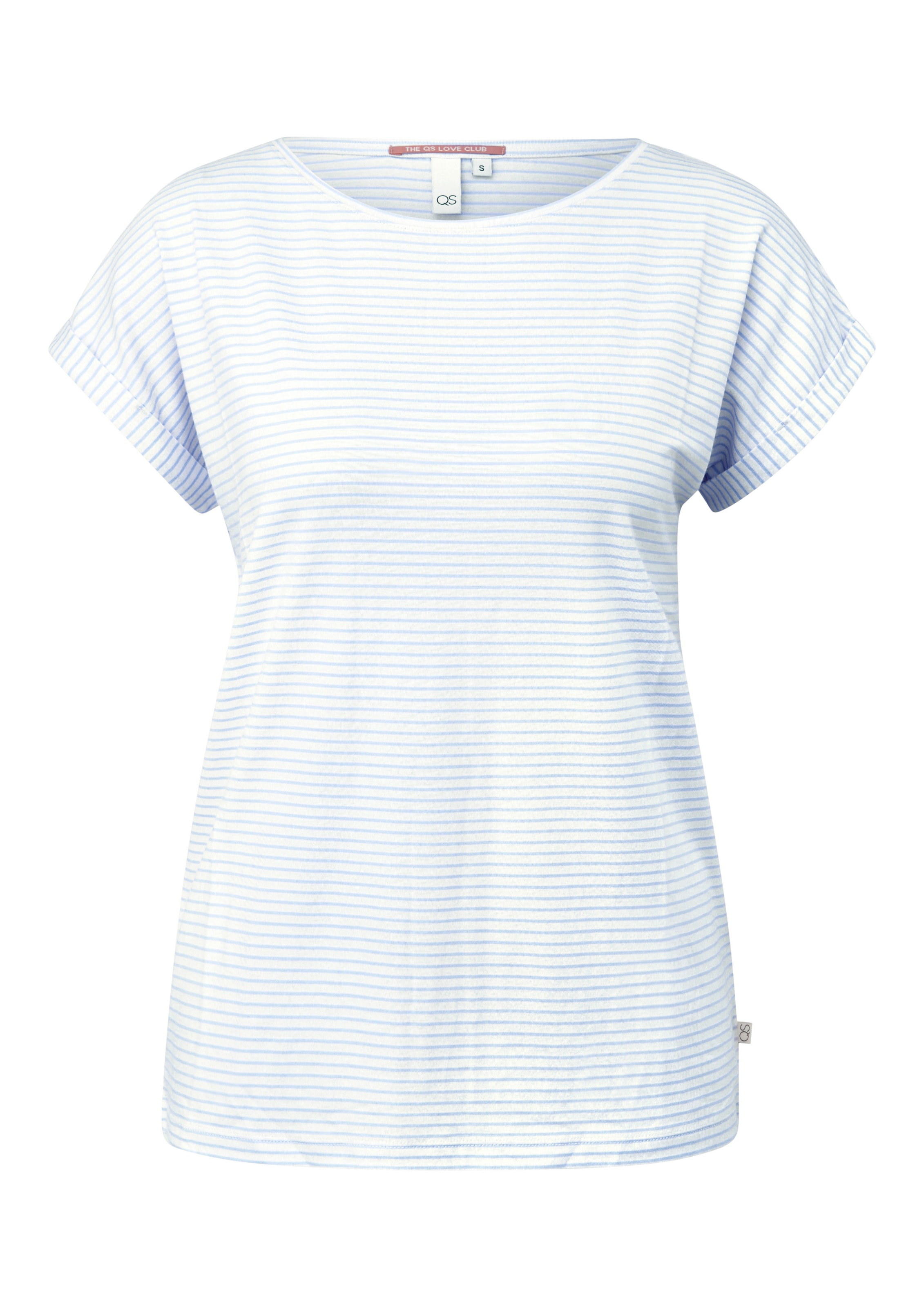 QS Shirt in White: front