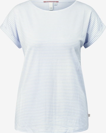 T-shirt QS en blanc : devant