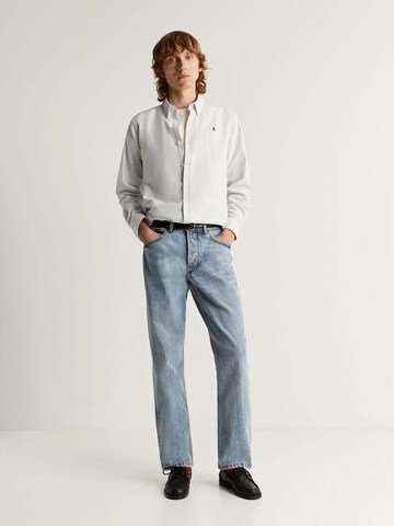 pilka Scalpers Standartinis modelis Dalykinio stiliaus marškiniai 'New Oxford'