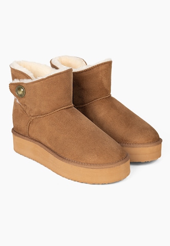 Island Boot Botki 'CATALINA' w kolorze brązowy