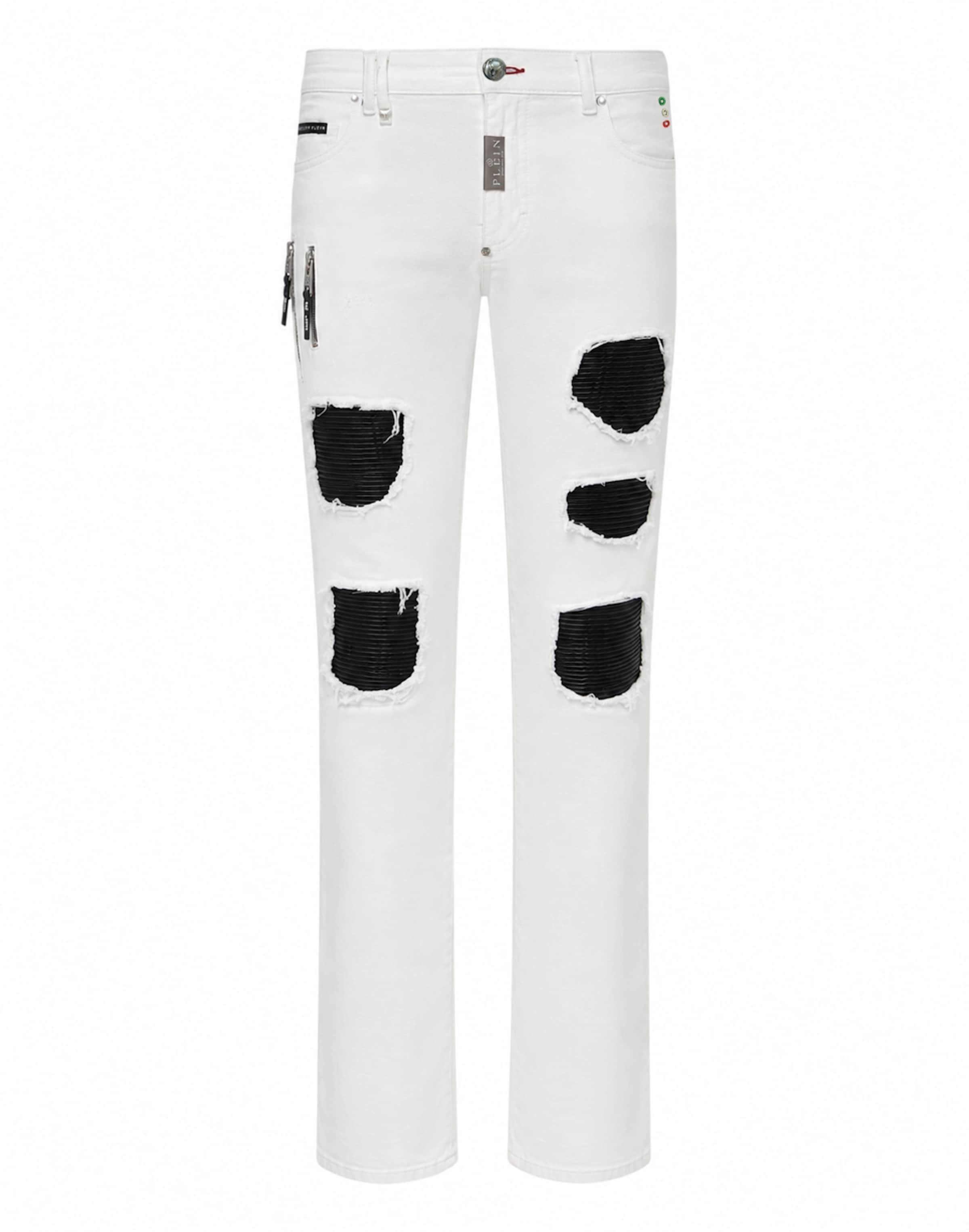 Philipp Plein Jeans 'Rock Star' in 24 in Black / White, Item view