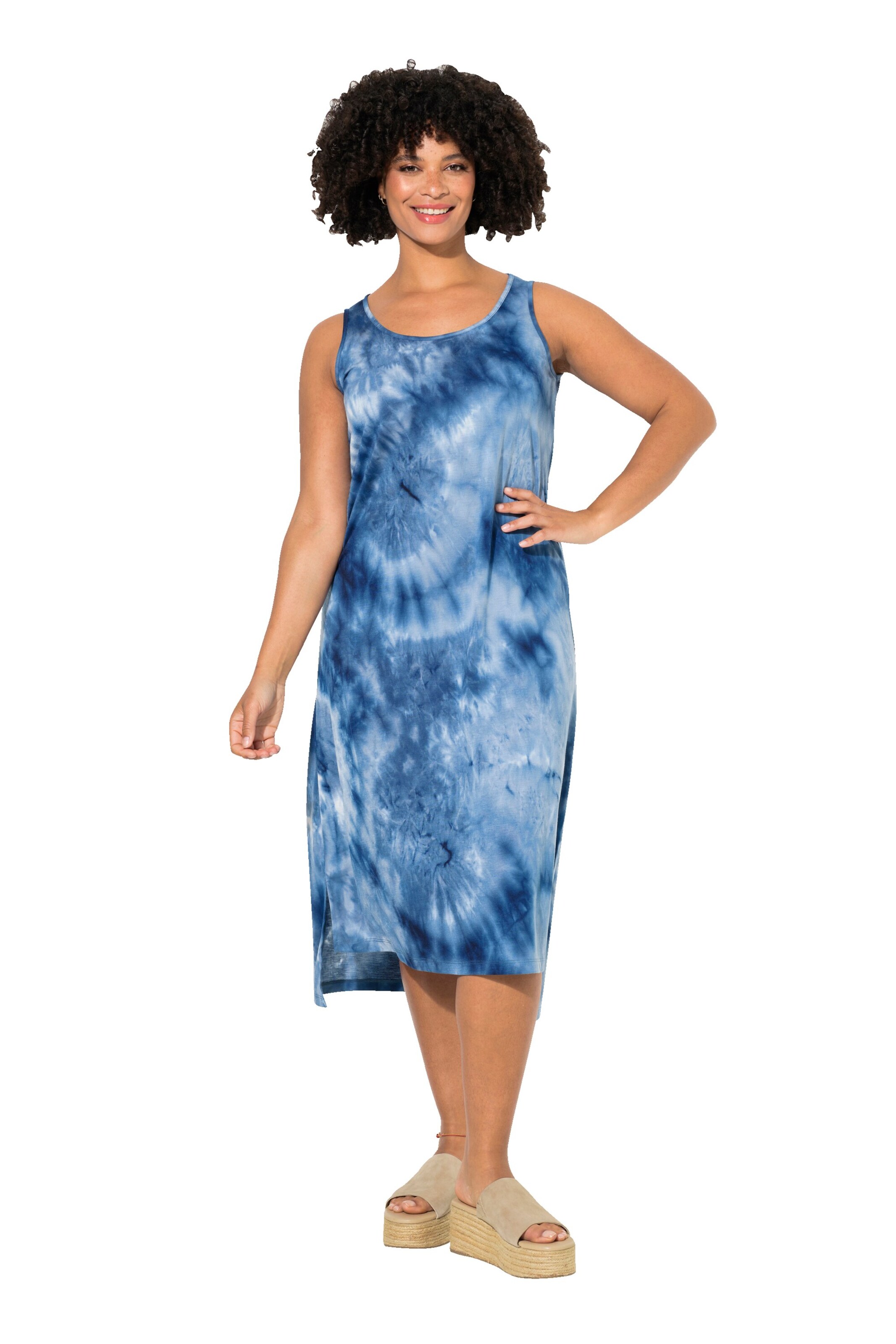 Angel of Style Dress in Blue: front
