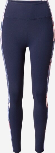 Sportinės kelnės 'GOWALK SUMMER ROSE' iš SKECHERS, spalva – tamsiai mėlyna / šviesiai mėlyna / rožių spalva / raudona, Prekių apžvalga