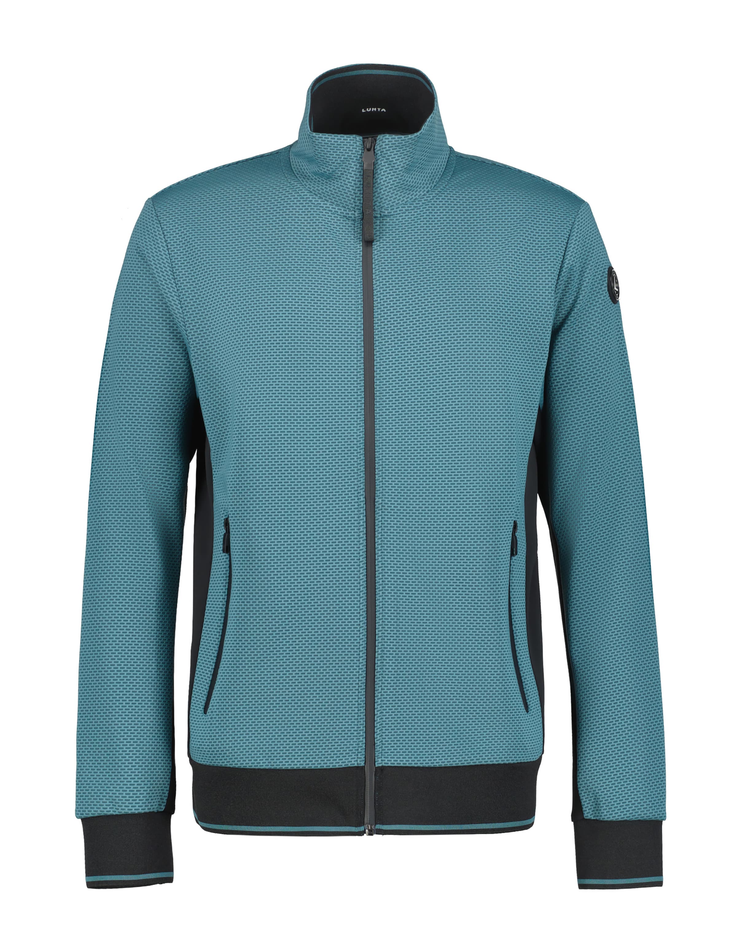 LUHTA Sports sweat jacket 'Ihode' in Green: front