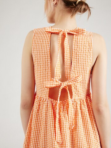 VILA Kleid 'VINalua' in Orange