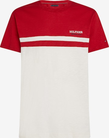 TOMMY HILFIGER Koszulka w kolorze czerwony: przód