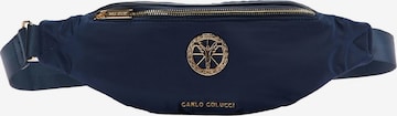 Carlo Colucci Gürteltasche in Blau: predná strana