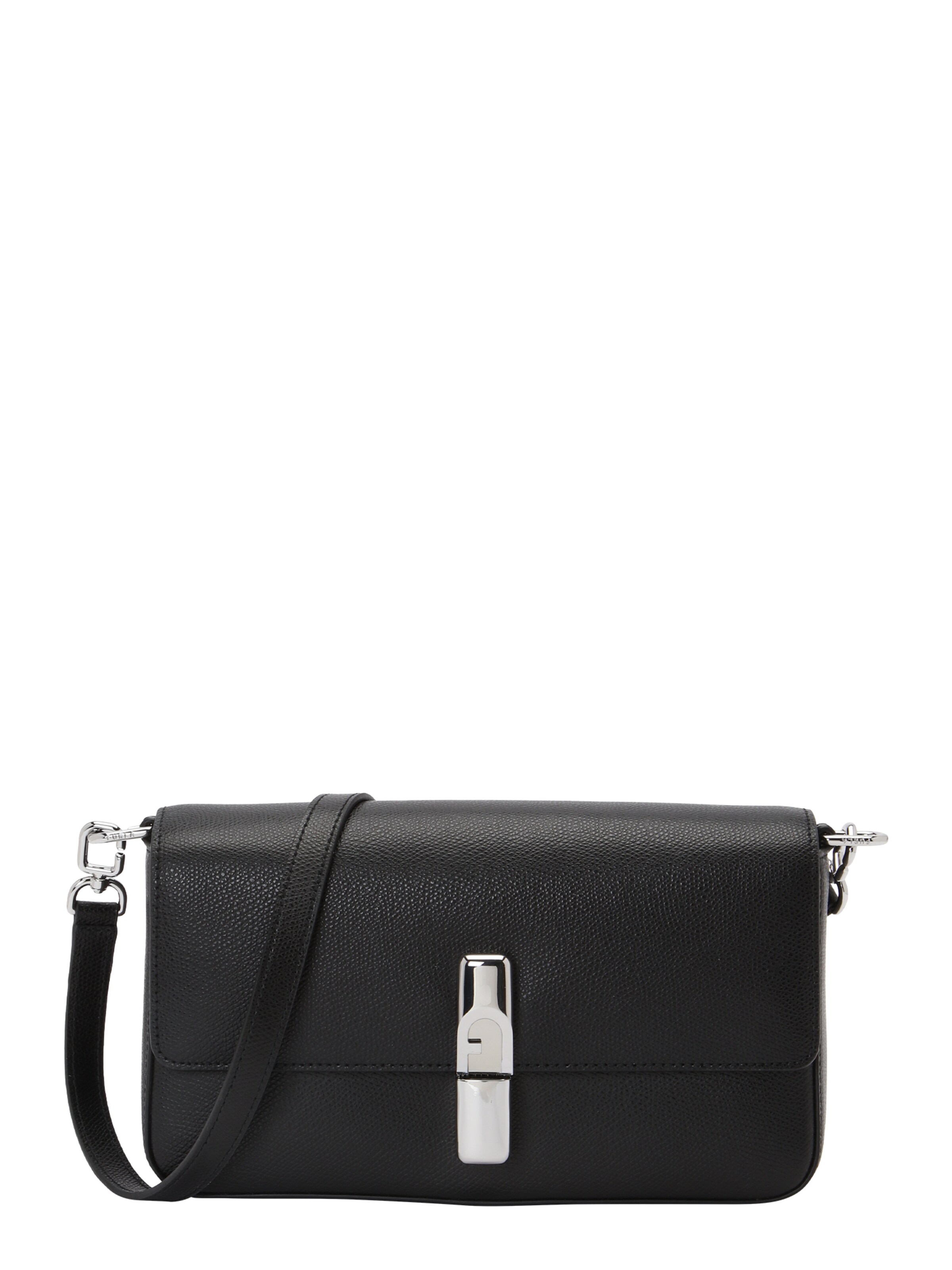 FURLA Сумка через плечо 'Iride' в Черный: спереди