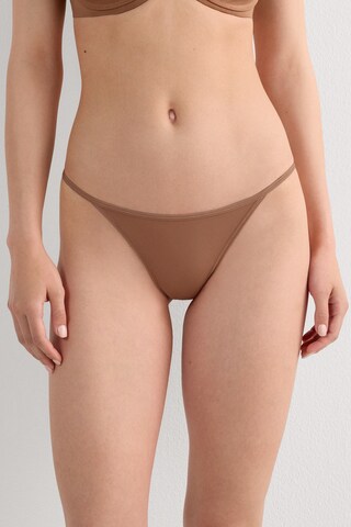 INTIMISSIMI Thong in Beige: front
