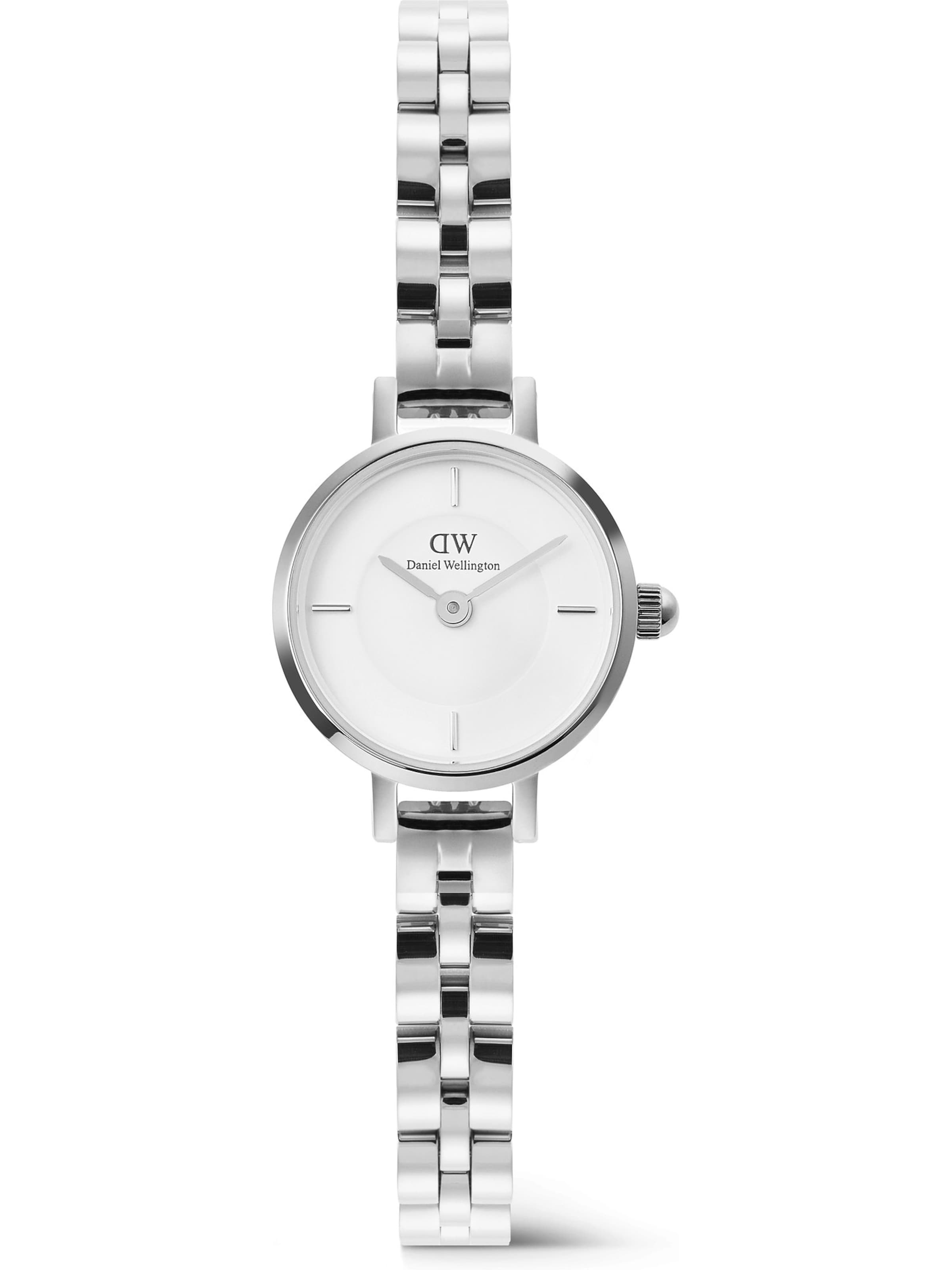 Daniel Wellington Analoguhr in Silber: Vorderseite