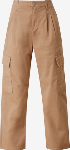 Pantalon cargo s.Oliver en beige : devant