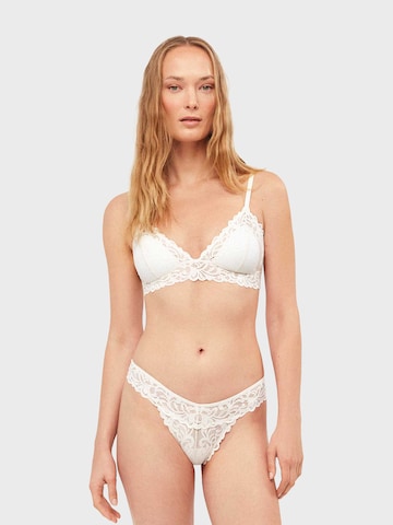Gisela - Triangular Soutien ' ' em branco: frente