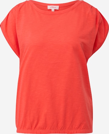 s.Oliver T-Shirt in Orange: predná strana