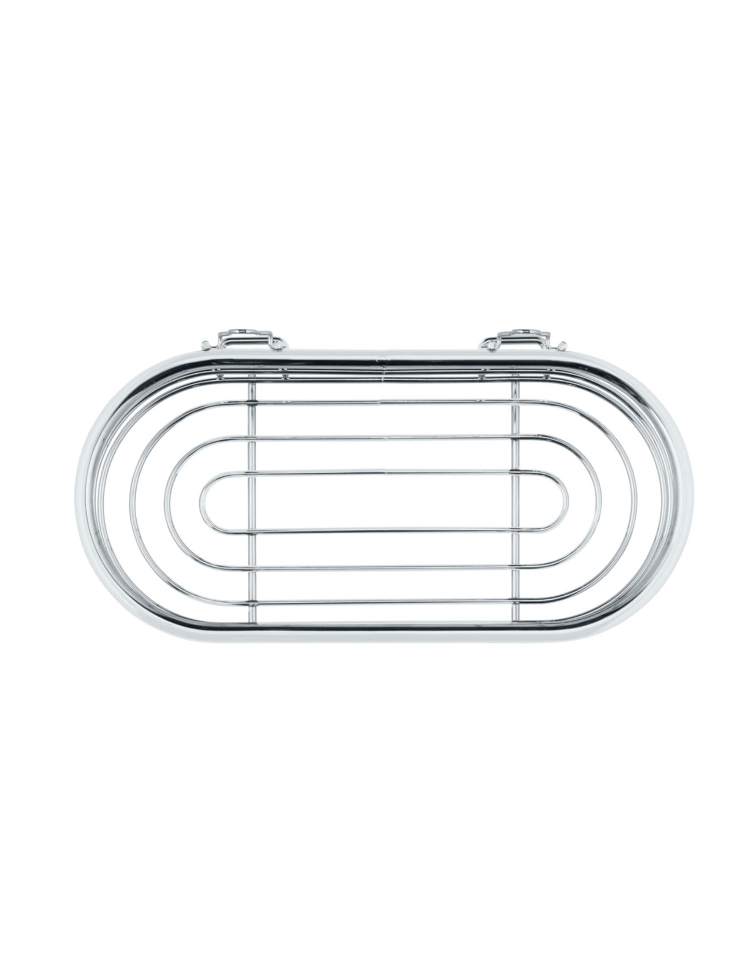 Wenko Shower Accessories 'Trestina' in Silver