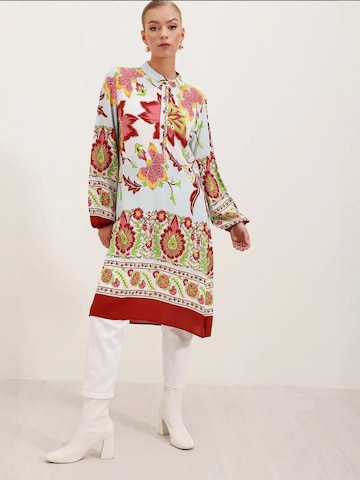 Bigdart - Vestidos camiseiros em vermelho