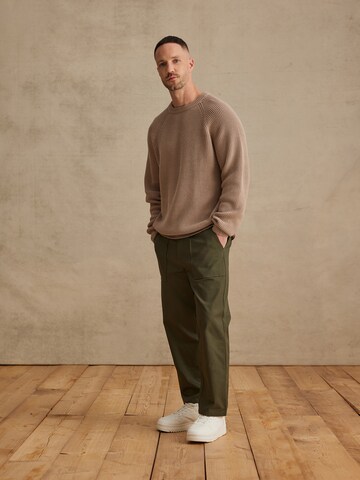 Pullover 'Markus' di DAN FOX APPAREL in grigio: frontale