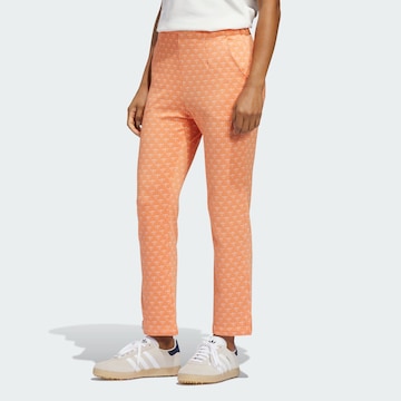 ADIDAS PERFORMANCE Regular Hose in Orange: Vorderseite