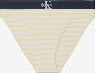 Calvin Klein Underwear Slip in Gelb: Vorderseite