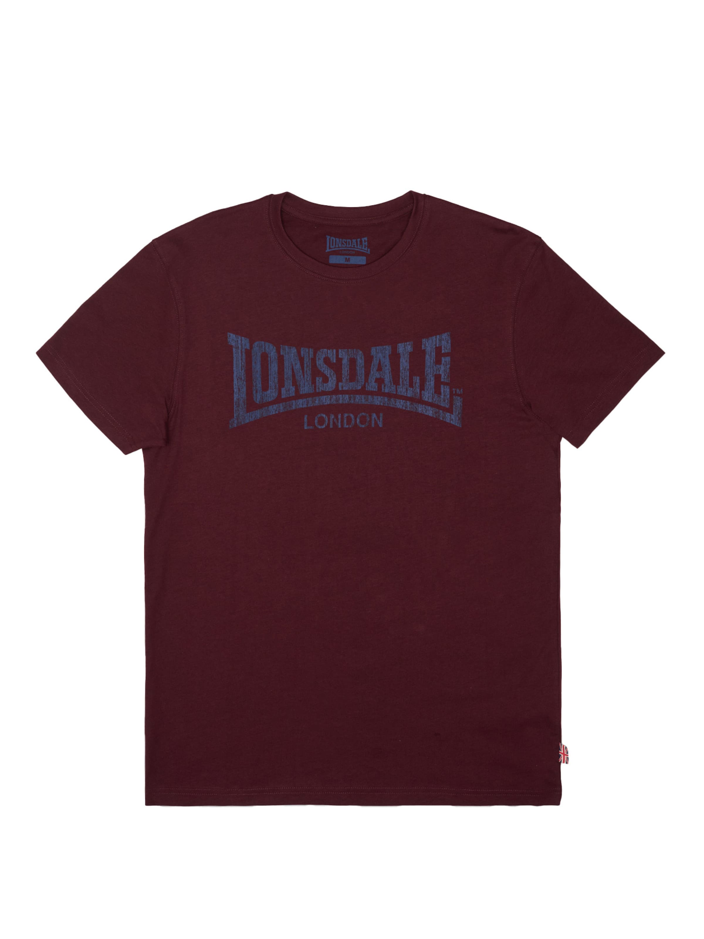 LONSDALE Póló - piros: elől