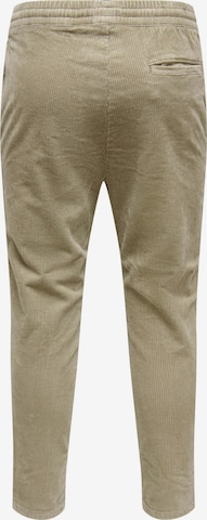 Only & Sons Regular Hose 'Linus' in Beige