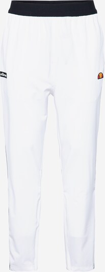 ELLESSE Športne hlače | mornarska / oranžno rdeča / bela barva, Prikaz izdelka