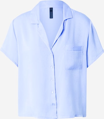 Hunkemöller Pyjamapaita 'Minimal' värissä lila: etupuoli