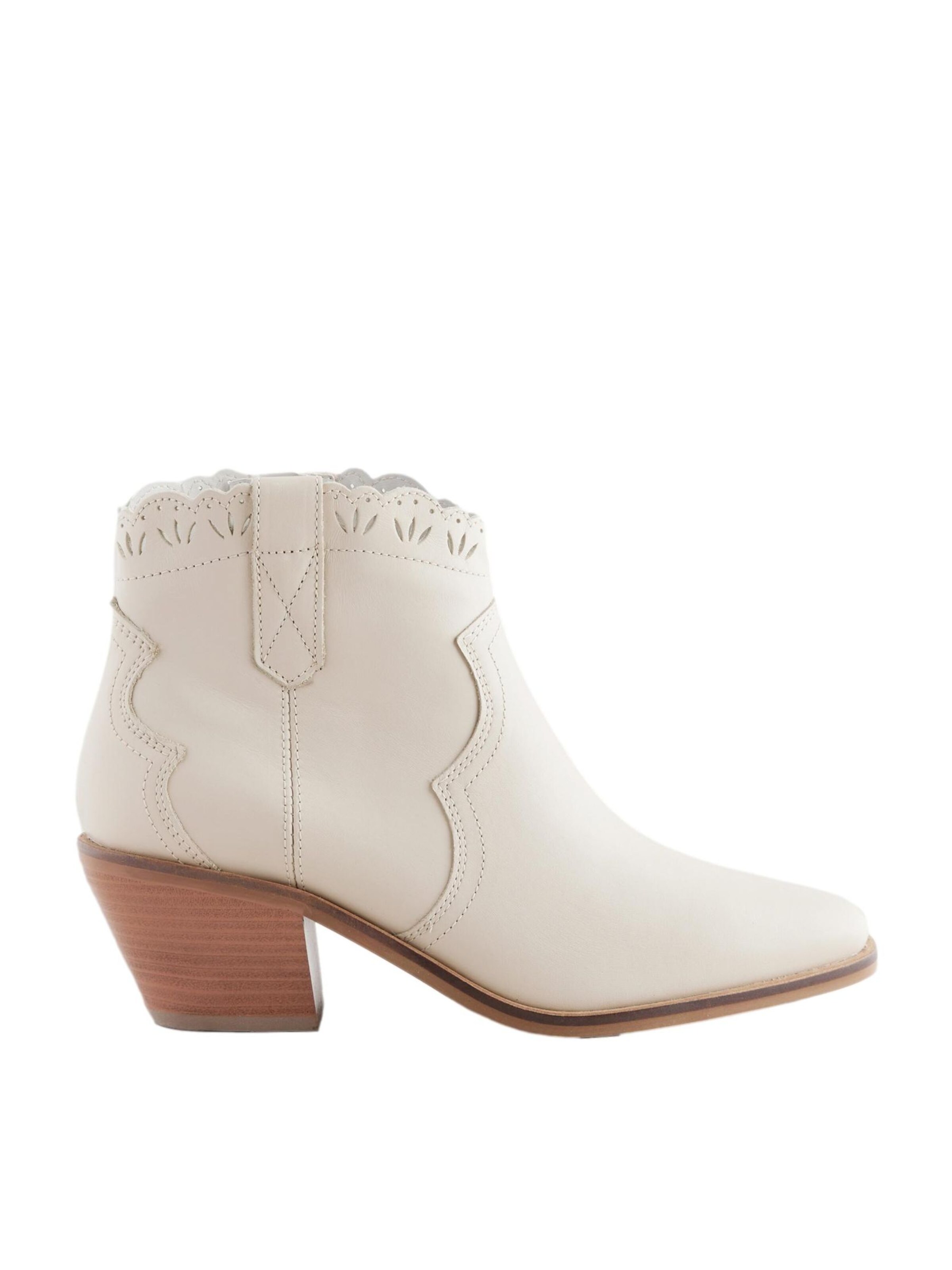 Next Kovbojské boty – béžová