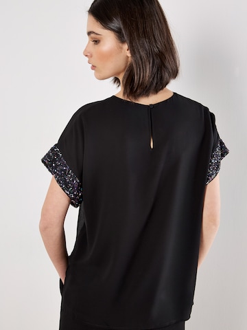 Chemisier ' ' Apricot en noir