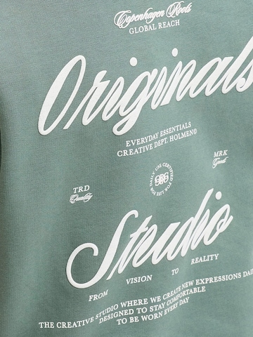 Jack & Jones Junior Sweatshirt 'Norrebro' in Groen