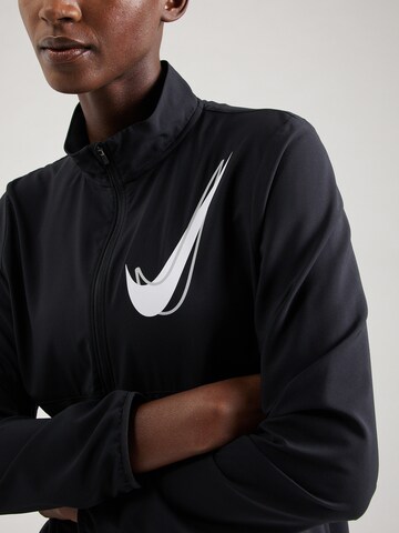 NIKE Sports jacket 'SWSH' in Black