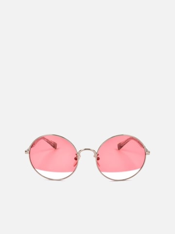 FURLA Sunglasses 'Furla SFU235 Shiny palladium 56/20/135 Women Sunglasses' in Pink: front