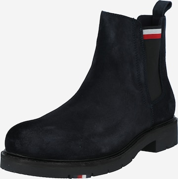 Boots chelsea di TOMMY HILFIGER in blu: frontale