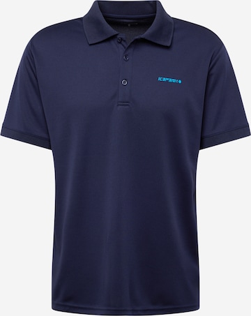 ICEPEAK Sportshirt 'Bellmont' in Blau: Vorderseite