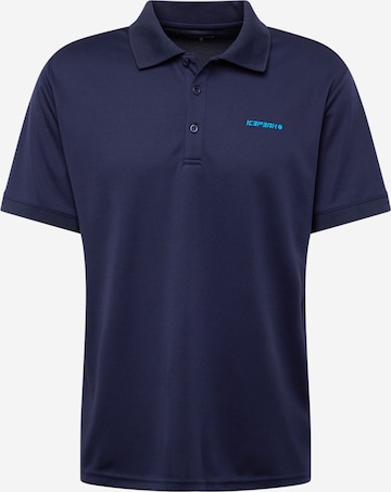 ICEPEAK Functioneel shirt 'BELLMONT' in Blauw: voorkant