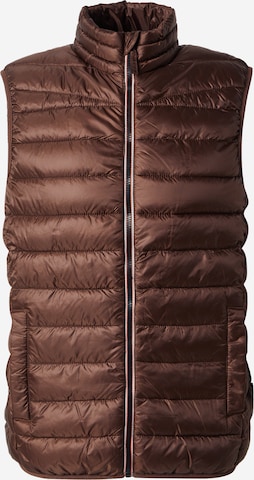 BLEND Weste 'BHBROMSEY' in Braun: Vorderseite