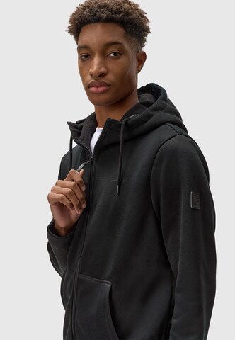Giacca di felpa 'Fabian' di Ragwear in nero