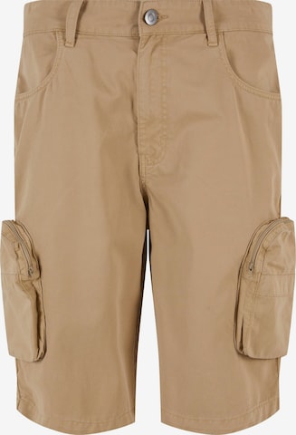 Urban Classics Slimfit Shorts in Beige: predná strana