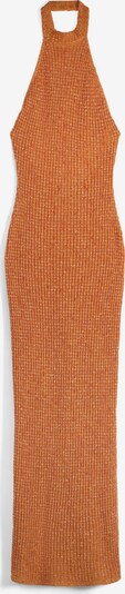 Bershka Robes en maille en orange / argent, Vue avec produit