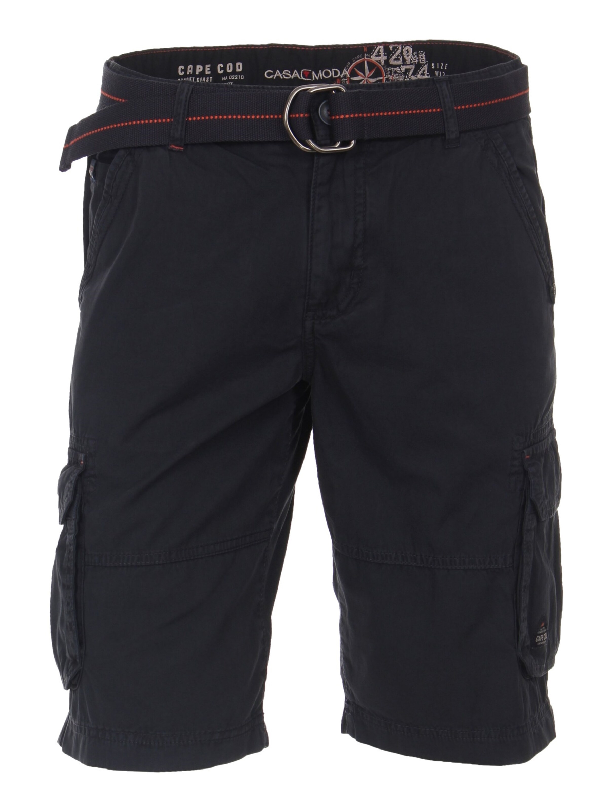 CASAMODA Regular Cargobroek in Blauw: voorkant