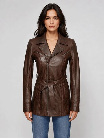 Manteau mi-saison 'Elin' Agamaa en marron